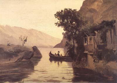 Jean Baptiste Camille  Corot Vue de Riva (mk11)